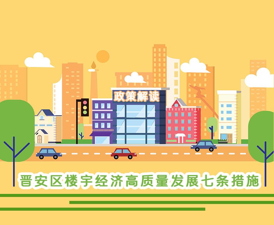 一图读懂：福州市晋安区人民政府关于印发 《晋安区楼宇经济高质量发展的七条措施》的通知政策解读